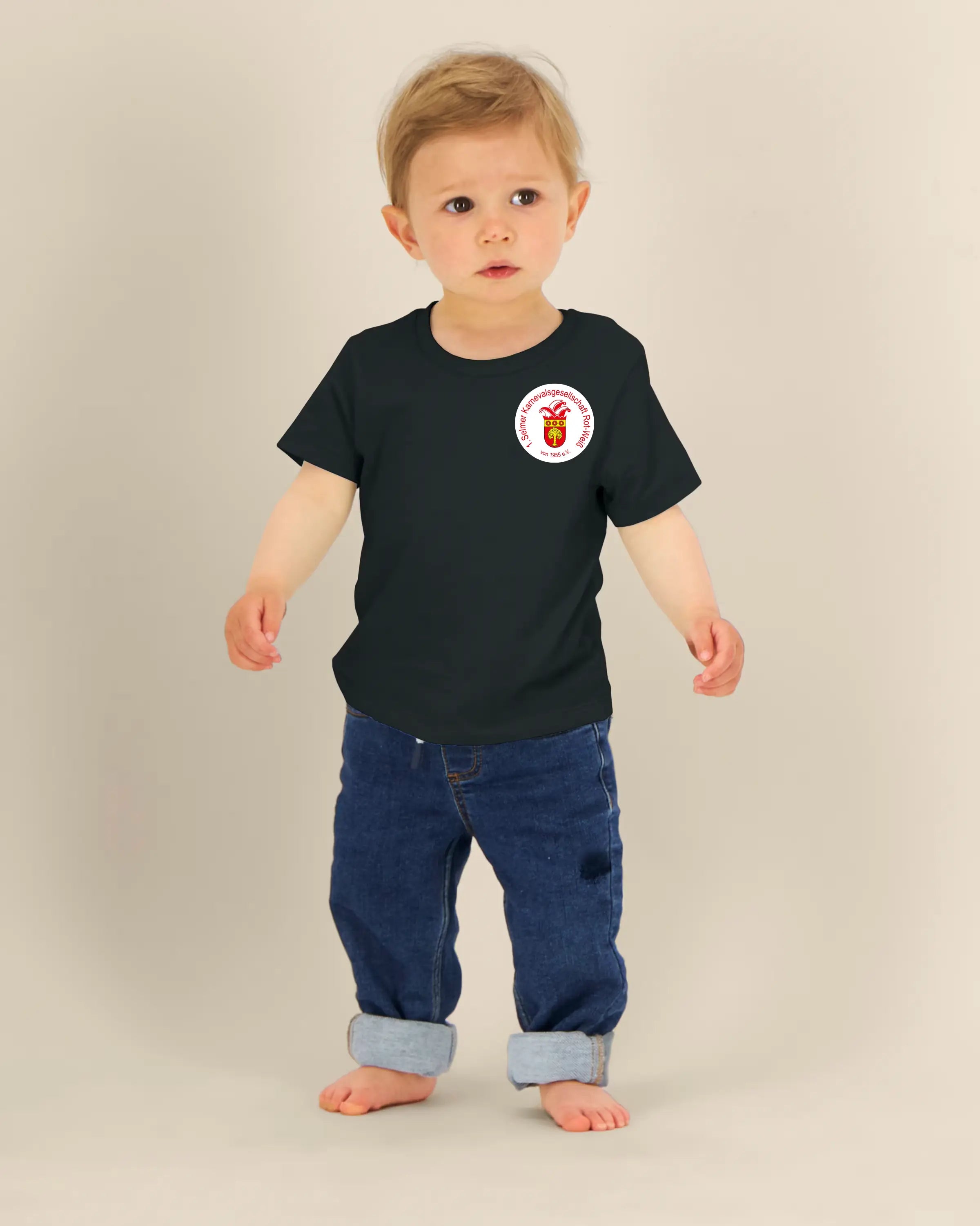 Baby Shirt 100 % Bio-Baumwolle Black