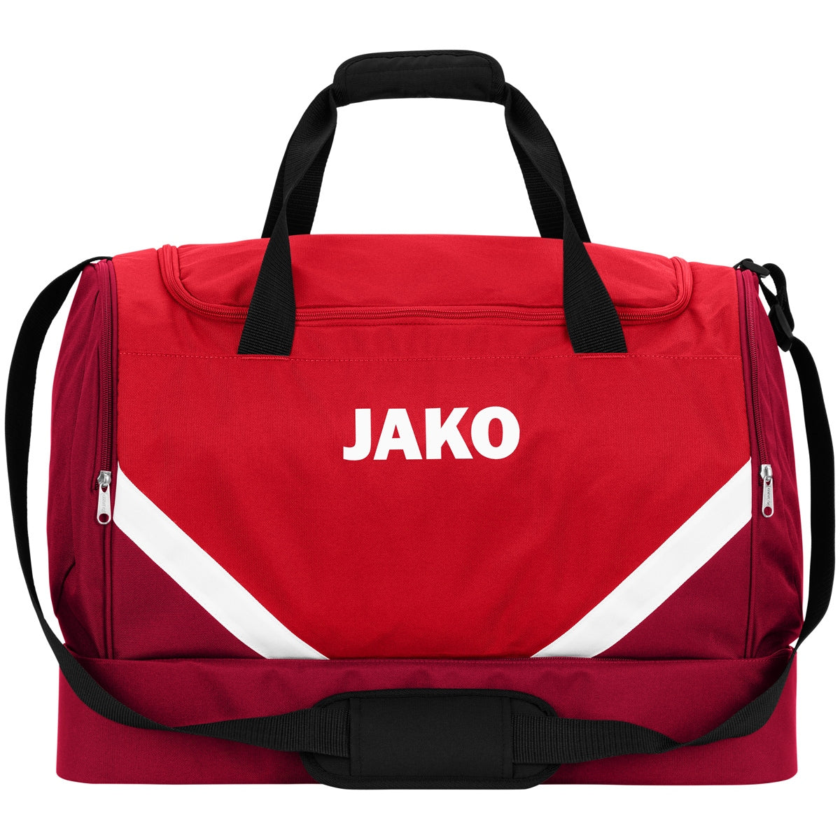 JAKO Sporttasche Iconic mit Bodenfach Rot