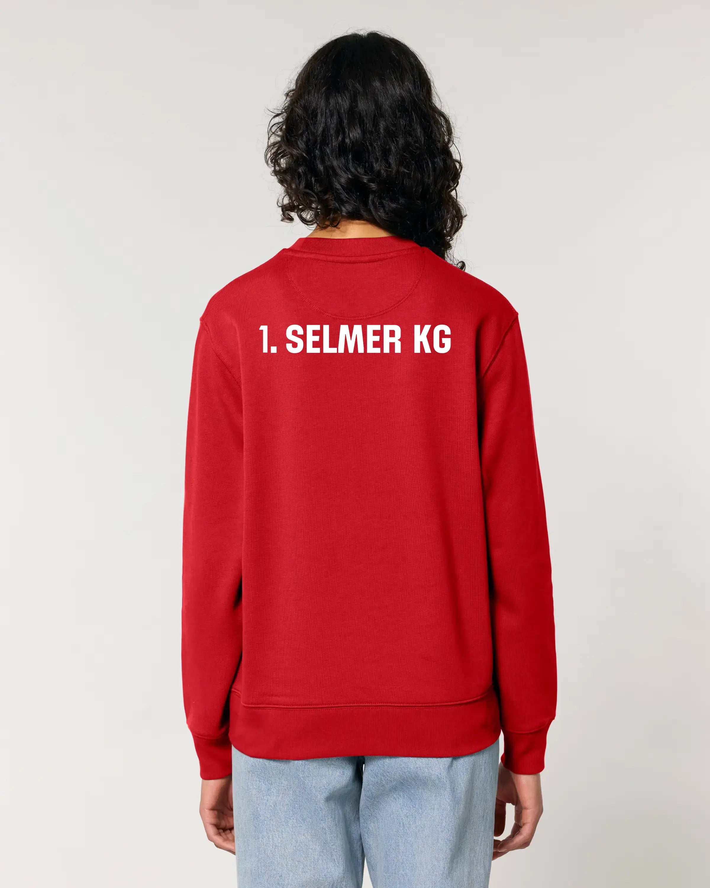 Unisex Crewneck Sweatshirt Red