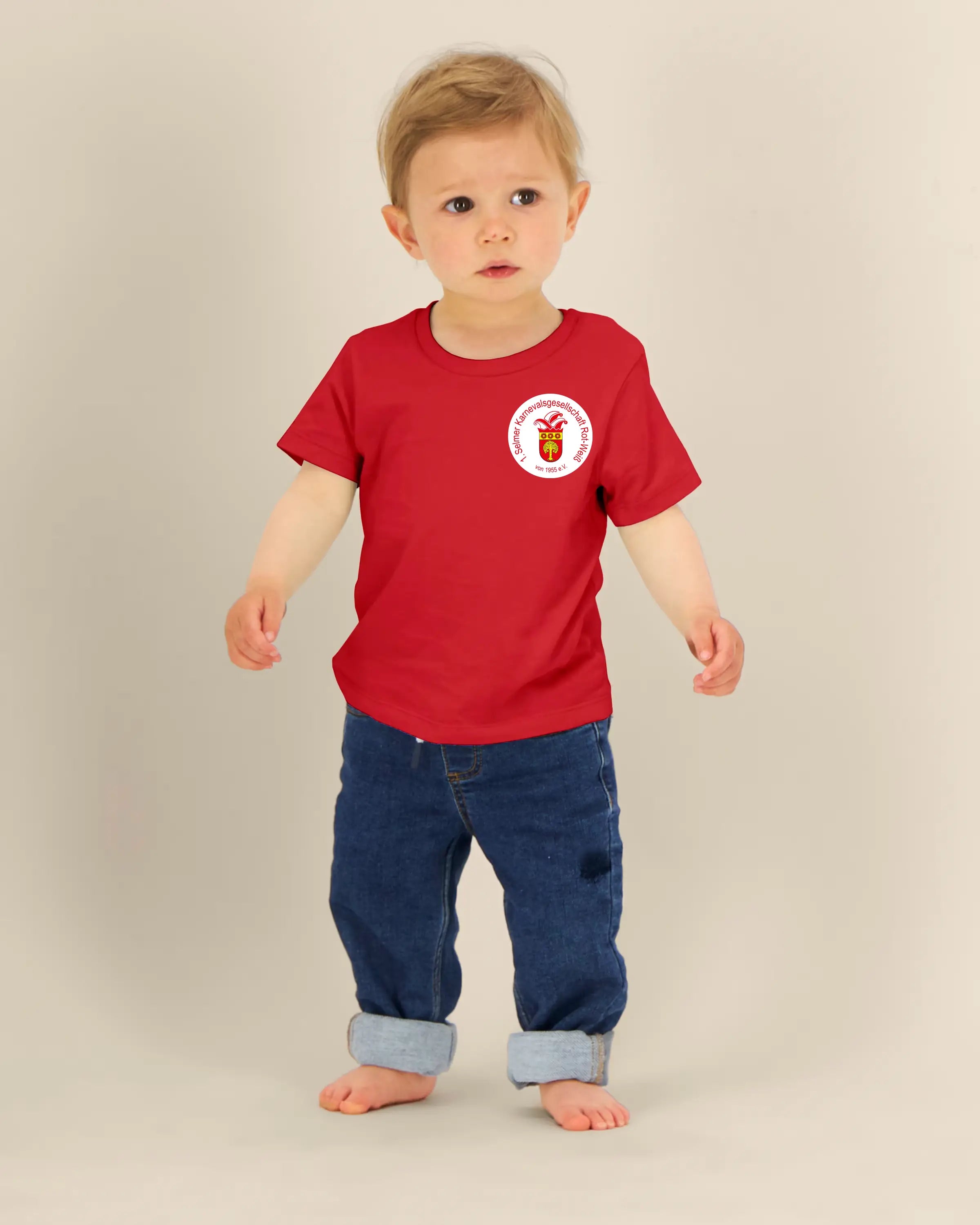 Baby Shirt 100 % Bio-Baumwolle Red